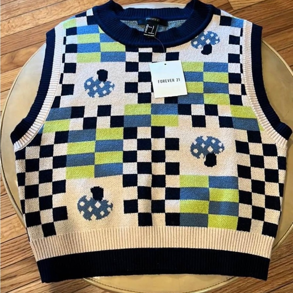 NWT Forever 21 Sweater Vest